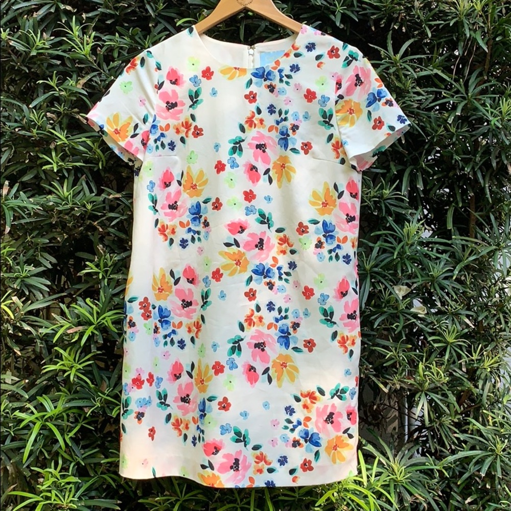 👗Cece by Cynthia Steffe  white floral dress